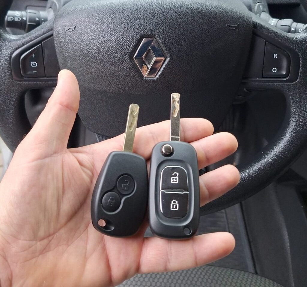 Fiat Talento en Renault autosleutel bijmaken
