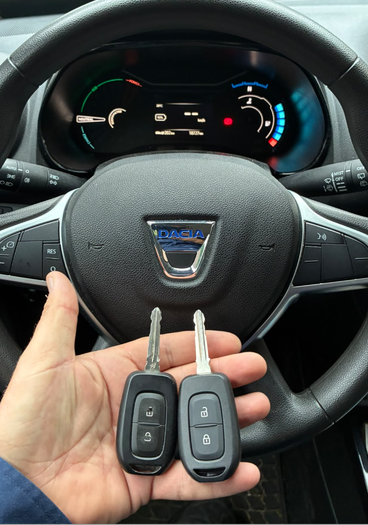 Dacia Spring sleutel bijmaken