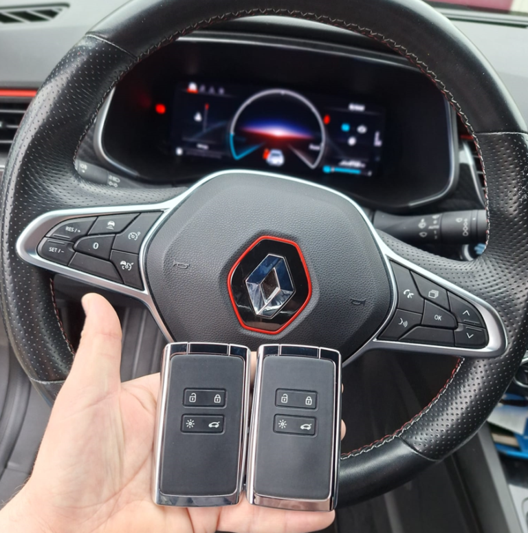 Renault laguna sleutelkaart bijmaken